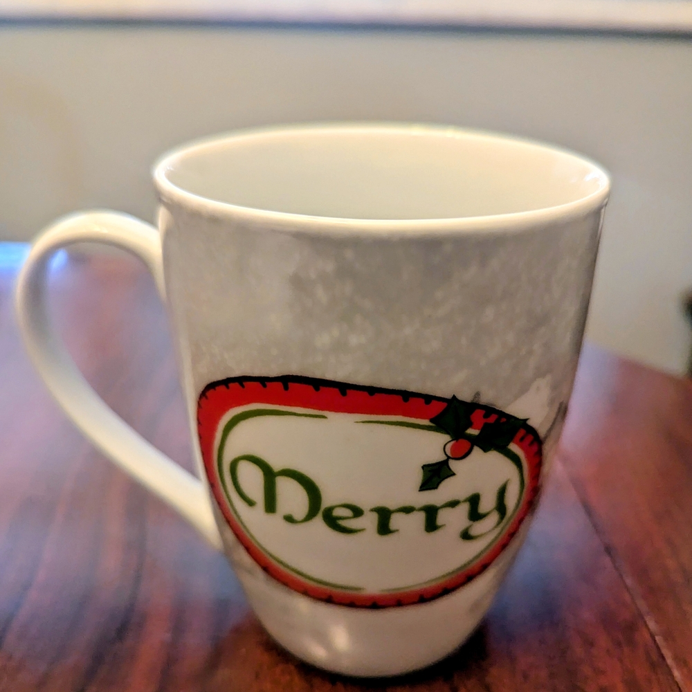 Disney Pluto Merry Christmas Coffee Mug Ice Skating - Picture 4 of 7